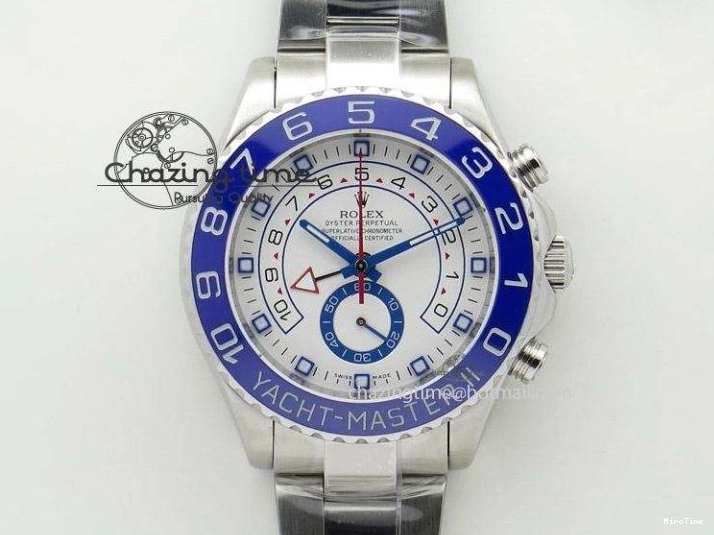 MiroTime 1227 Submariner 40mm Black Ceramic 5GF Best Edition Blue Candy Dial on Black Rubber Strap SA FashionForward 2473